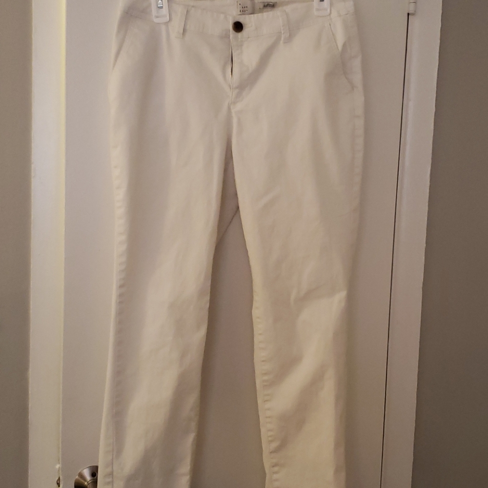 White Chinos
